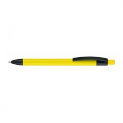 Logotrade advertising product picture of: Pen, soft touch, Capri, yellow