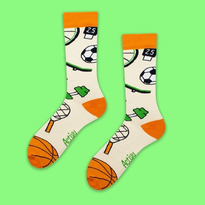 Logo trade promotional giveaways image of: Custom woven SOCKS with your logo